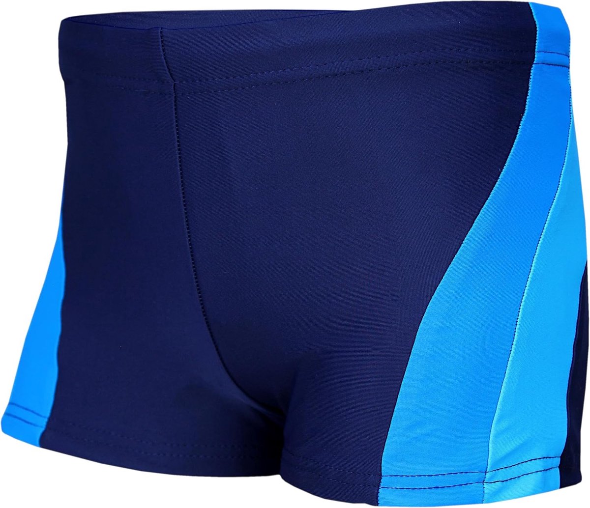 Jongens Korte Zwembroek Zijde Bies Kinderen Zwem Shorts