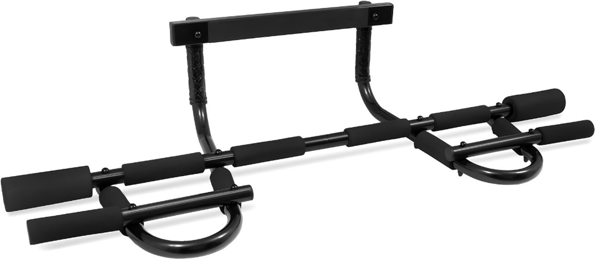 LNMsolutions® Pull Up Bar - Optrekstang - Pull Up Station - Zwart - 105cm x 105cm x 23cm