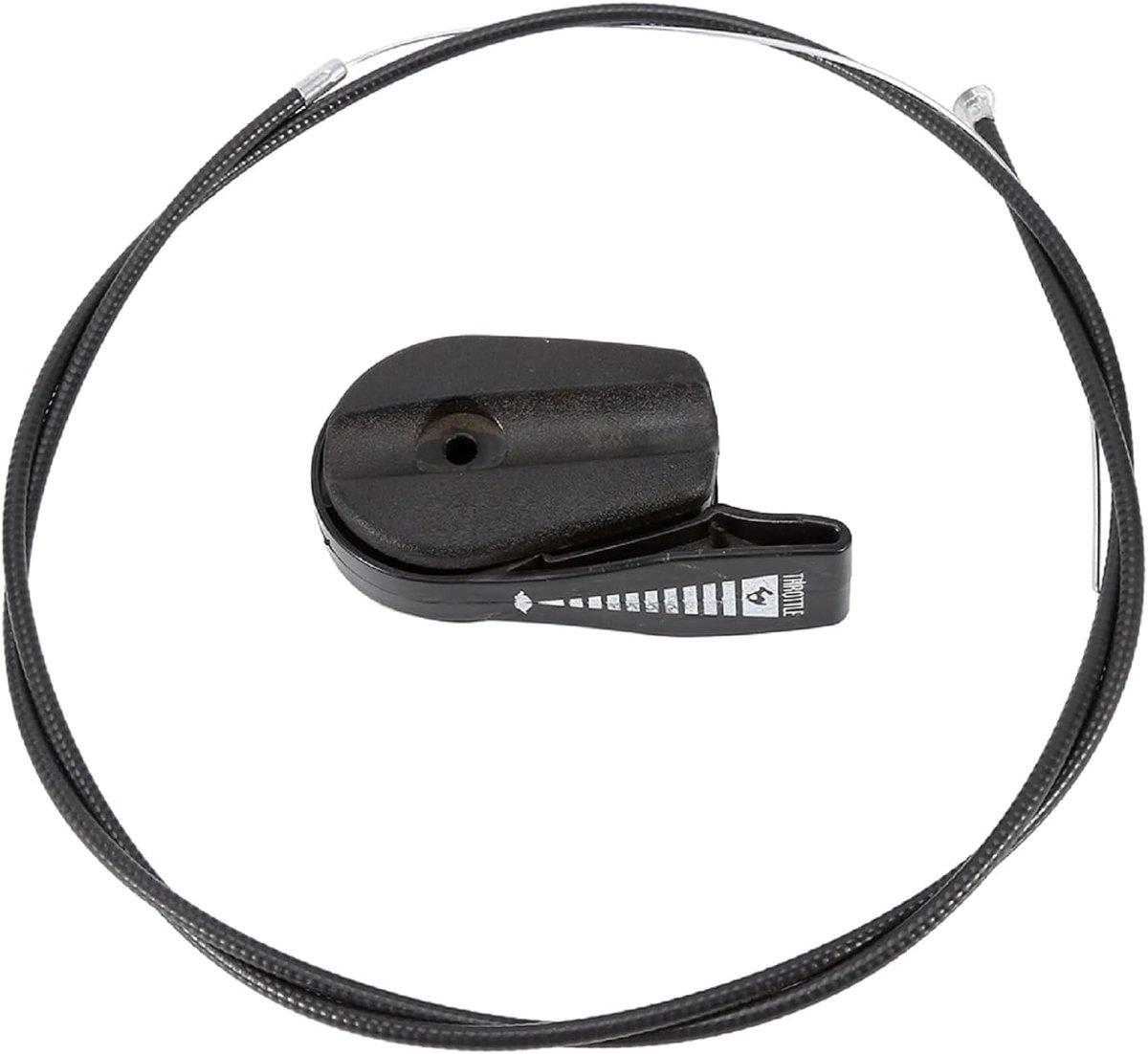 Kabel voor grasmaaier, gaskabel voor grasmaaier 65 inch met bedieningshendel hendel voor grasmaaiers voor tuin (kleur: zwart)