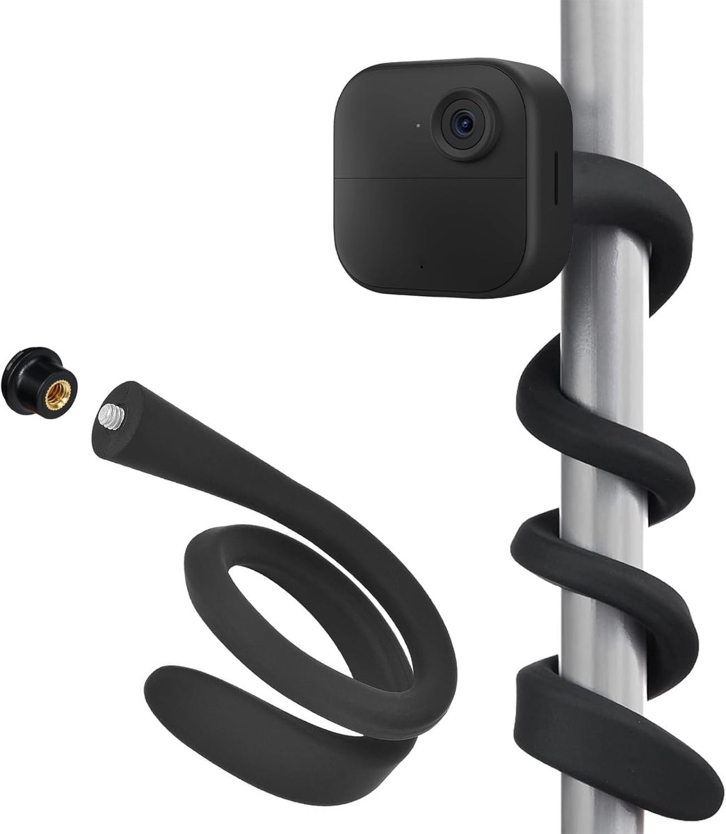 Flexibele Twist Mount, camerahouder compatibel met Blink Mini/Mini 2K+, Blink Outdoor 4 (4e generatie)/Outdoor 2K+, Blink XT/XT2, Blink Indoorcamera, geen boren, flexibele twist-houder