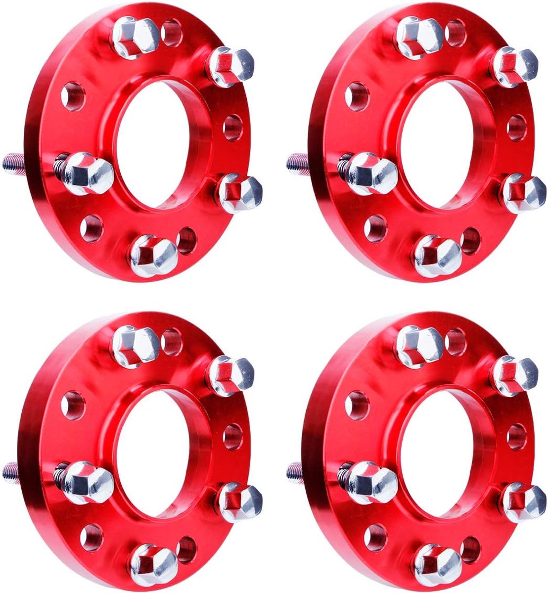 4 x spoorverbreders 5x120 15mm 20mm voor BMW E82 E88 E36 E46 E90 E91 E92 E93 E28 E34 E60 E23 E32, auto afstandsschijven met 20 wielbouten M12X1.5
