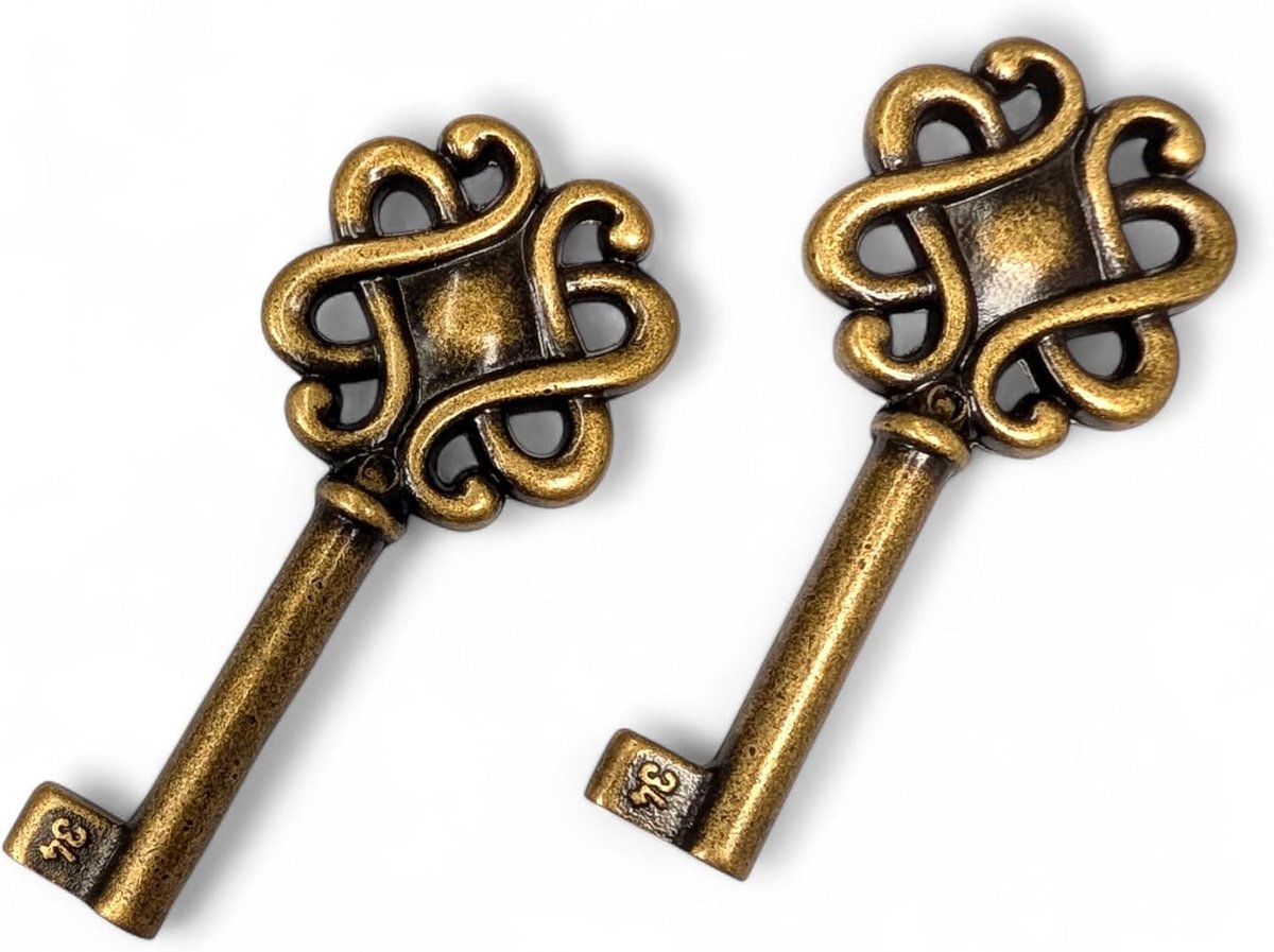 Sleutel Voor Meubilair In Armen, Kunst En Moderne Klassieke Antieke Kastkasten Universele Sleutel Stijl Voor Messing Kastslot Antieke Kaartsleutel Lade (BS0307, Florence)