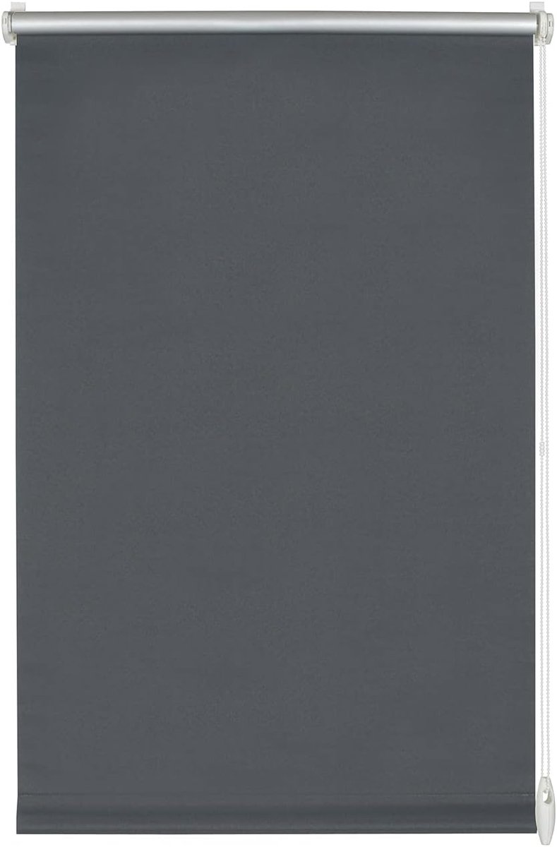 EASYFIX Thermo-rolgordijn met thermo-achterzijde om te klemmen of lijmen, optimale lichtreflectie, energiebesparend, ondoorzichtig, alle montageonderdelen inbegrepen, wit, 70 x 150 cm (BxH)