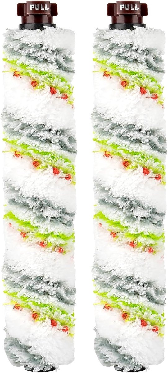 (2 stuks) Multi-Surface Pet Pro Borstelrollen Compatibel met Bissell CrossWave 1785 Serie En CrossWave Pet Pro 2306A Stofzuiger, Vervangende Rolborstel, Vergelijk met Deel 1613568