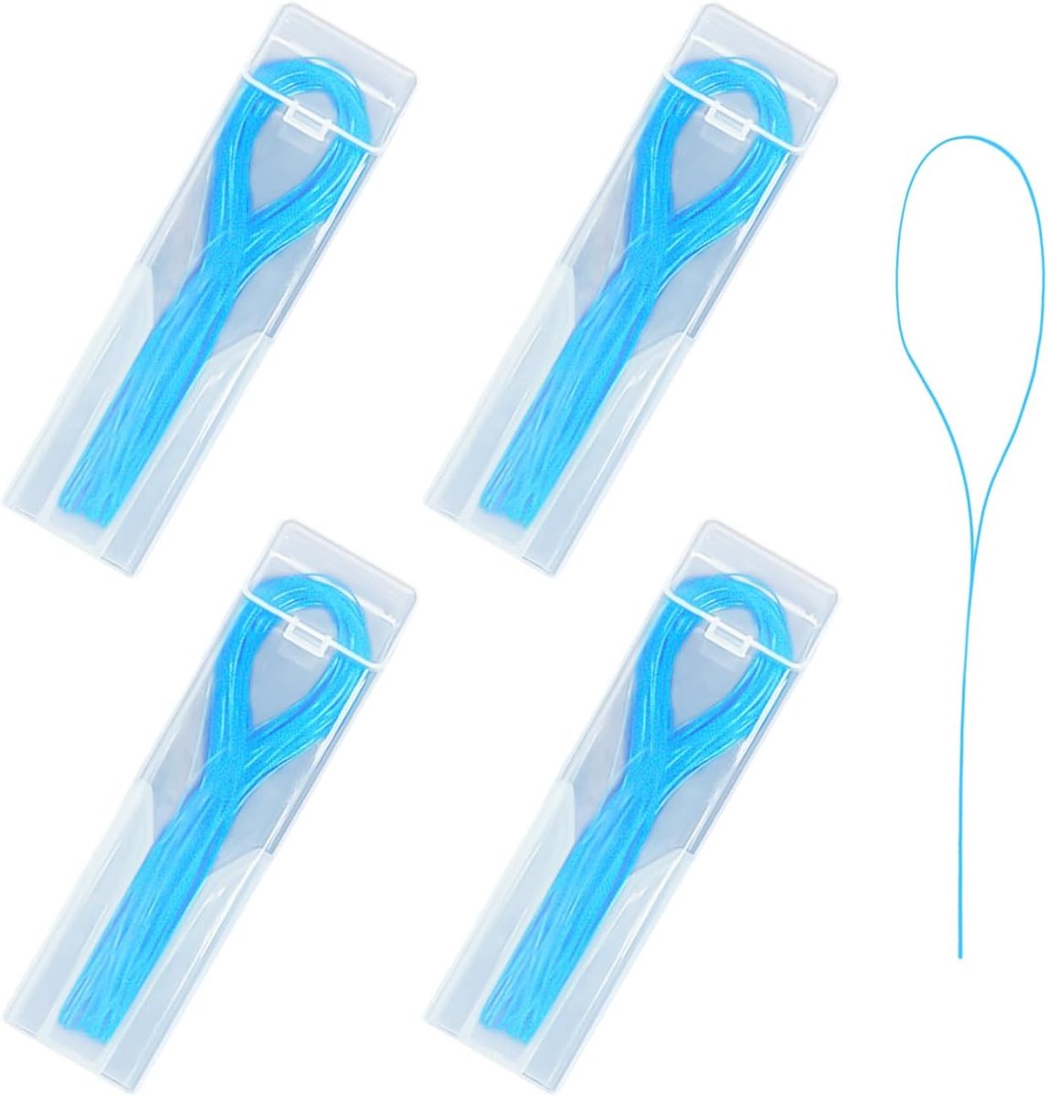 Tandfloss-inrijgers, tandfloss voor beugels, multifunctionele tandfloss, geschikt voor beugels en implantaattandfloss