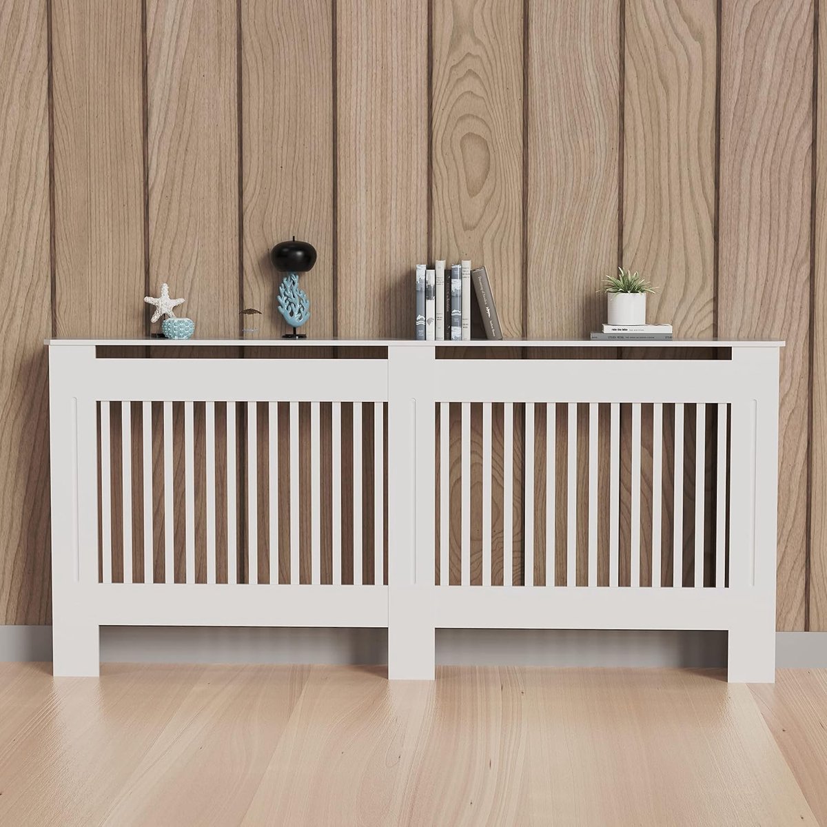 radiatorafdekking houten kast: 92 cm hoogte witte grote kachelhoezen interne hoogtes 90 cm verticale latten hoge radiatorplank dikker MDF houten slaapkamer gangkasten voor woonkamer