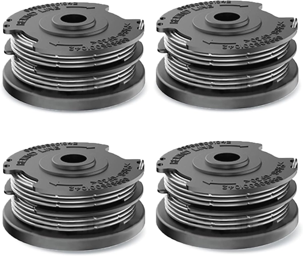 Spoelen voor Bosch trimmerspoelen, nylondraden, reservespoel voor Bosch trimmer F016800351 ART 24, 27, 30 en ART 30-36 LI (6,1 m x Ø1,65 mm)
