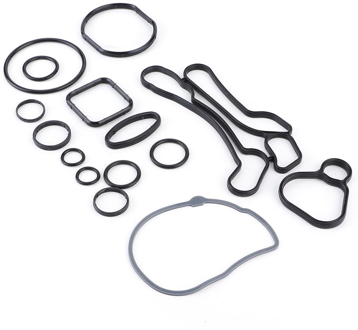 Cooler Seals,Rubber Engine Oil Cooler Pakking Seals Set 55355603 Reparatie Kit