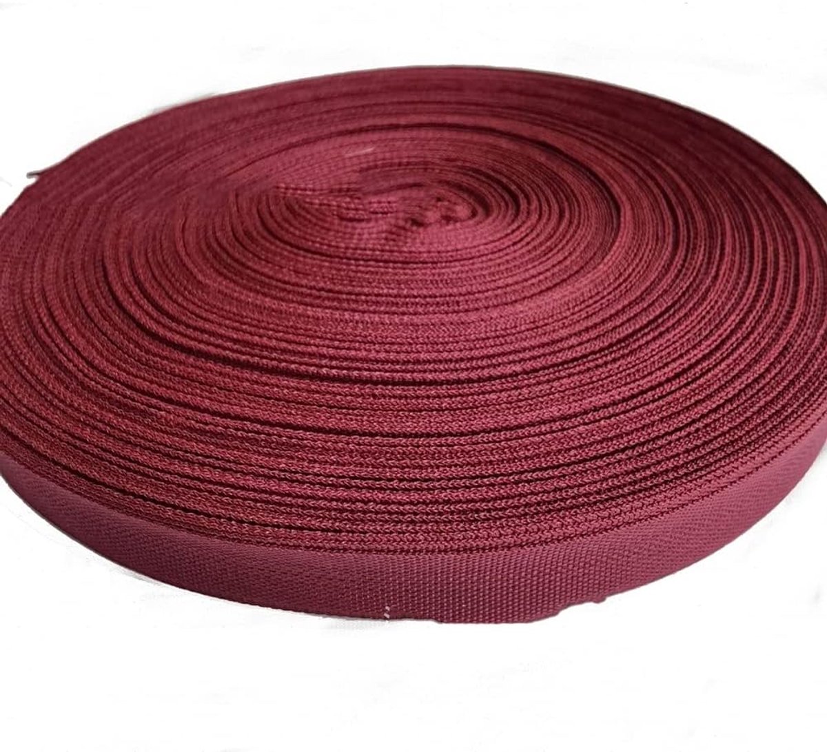 singelband, 50 m x 25 mm, kleurrijk, polypropyleen, brede band, sterk, duurzame riem, knutselen, tasriem, rugzak, band voor doe-het-zelf handwerk, rugzak, omsnoering, marineblauw