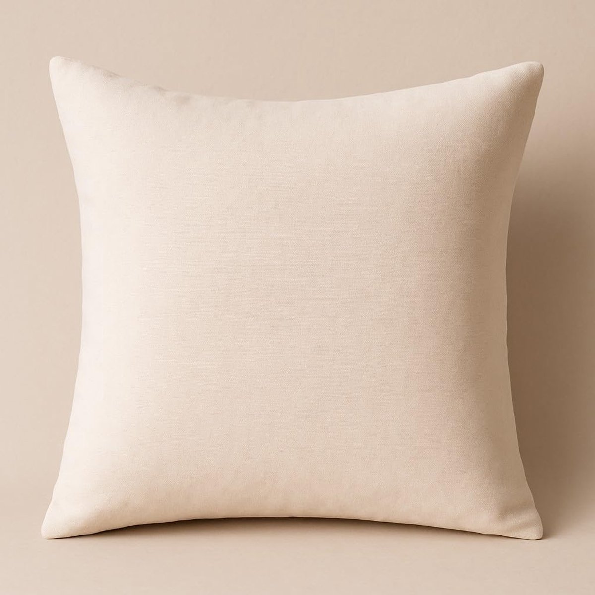 Ciel Kussen met vulling, suède, 45 x 45 cm, beige