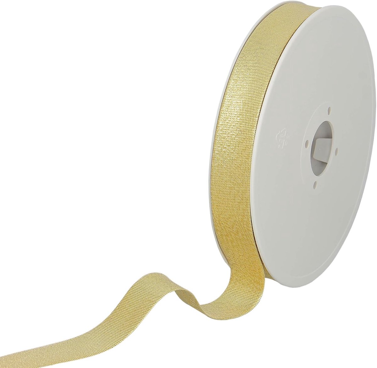Biaisband – 20 mm breed, gevouwen 10 mm, rol van 20 m, 80% polyester 20% lurex, randen voor naaien, banners, meubelstoffen, meubels, paspels, kleding, dekens