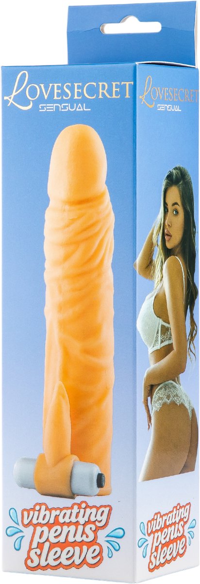Lovesecret Sensual Grote Penis Sleeve Extender Vibrerend