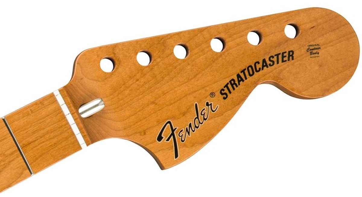 Fender 0999742920 – Vintera 70s Stratocaster® hals, roasted maple, Bullet truss rod