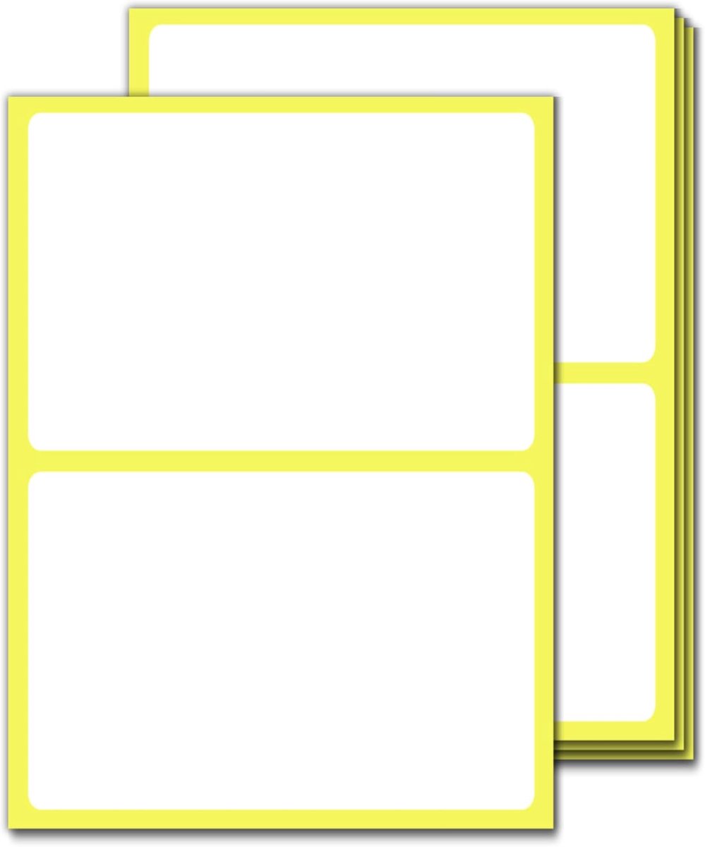 Etiketten 150 x 100mm - Zelfklevend - Matte oppervlakte - Perfect voor organisatie - SnelShoppen