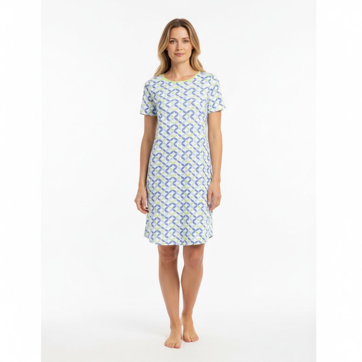 Ringella Abstract – Nachtkleed – 6211040 – Lavendel – Blauw