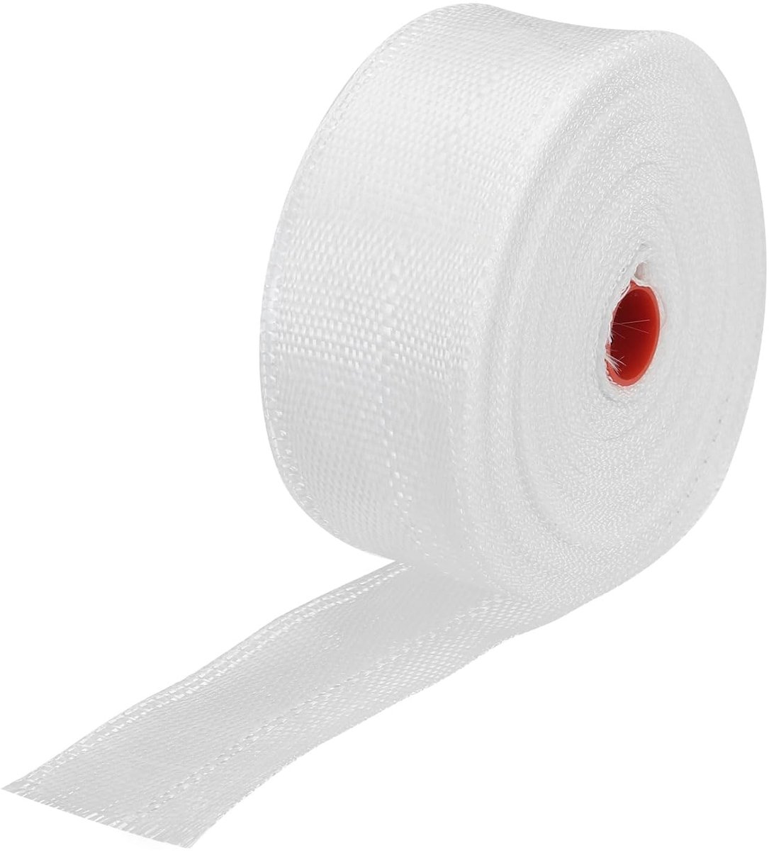 Glasvezel Weefseltape Glasweefsel Glasvezel Net Weefsel Glasvezel Weefsel Isolatie Plakband 30m (33 Yard) x 30mm x 0,17mm voor Versterking en Reparatie
