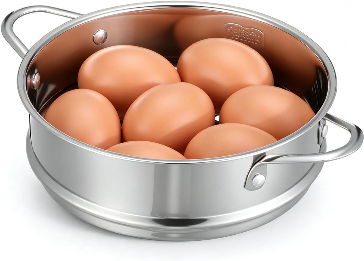 16 cm Rvs Stoommand Bun Steamer Grid Dubbele Handvat Stomen Vergiet voor Thuis Restaurant