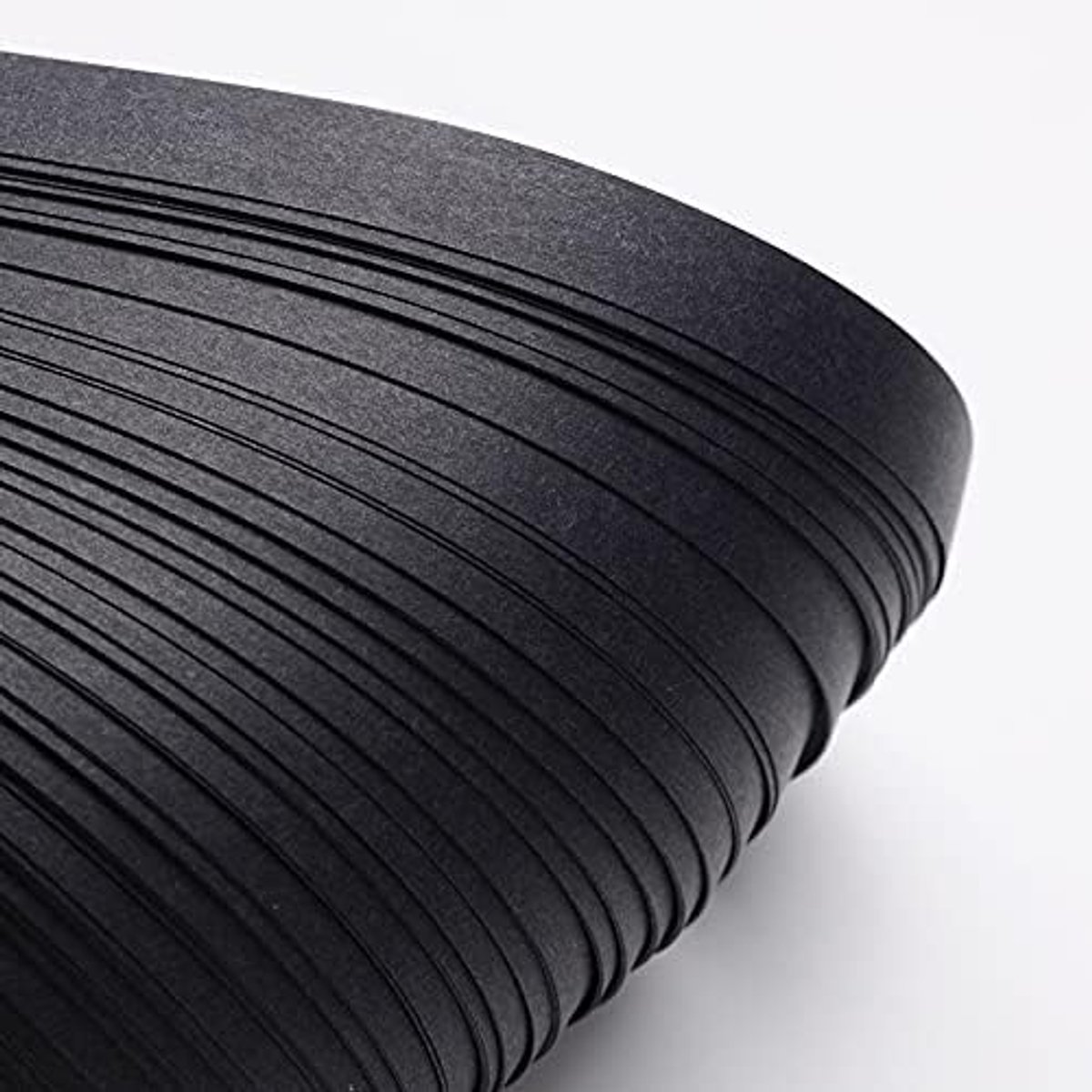 120 Strips Quilling Papier Strips 530x10mm Zwart voor DIY Handgemaakte Ambachten Quilling Papier Schilderij Wanddecoratie