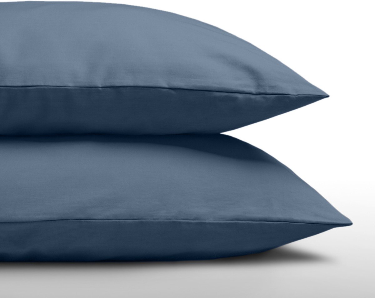 Zelesta Everyday Uni Kussenslopen Midnight - Kussenslopen 60 x 70 set van 2