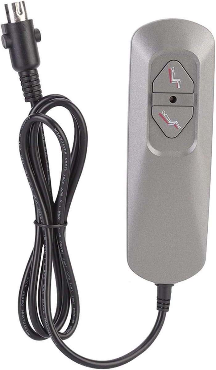 SnelShoppen - Elektrische Sofa Schakelaar Controller, 2 Knoppen Handbediening voor Elektrische Stoel en Bank, 5V, Gemakkelijk in Gebruik, Ideaal voor