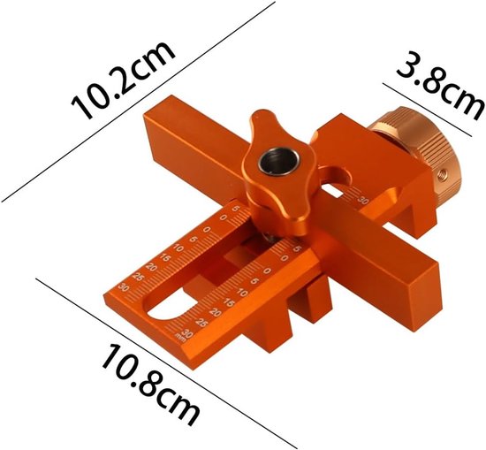 installatie positioner montagemal voor het positioneren van kastdeuren eenvoudig verstelbare aluminiumlegering — afbeelding 5