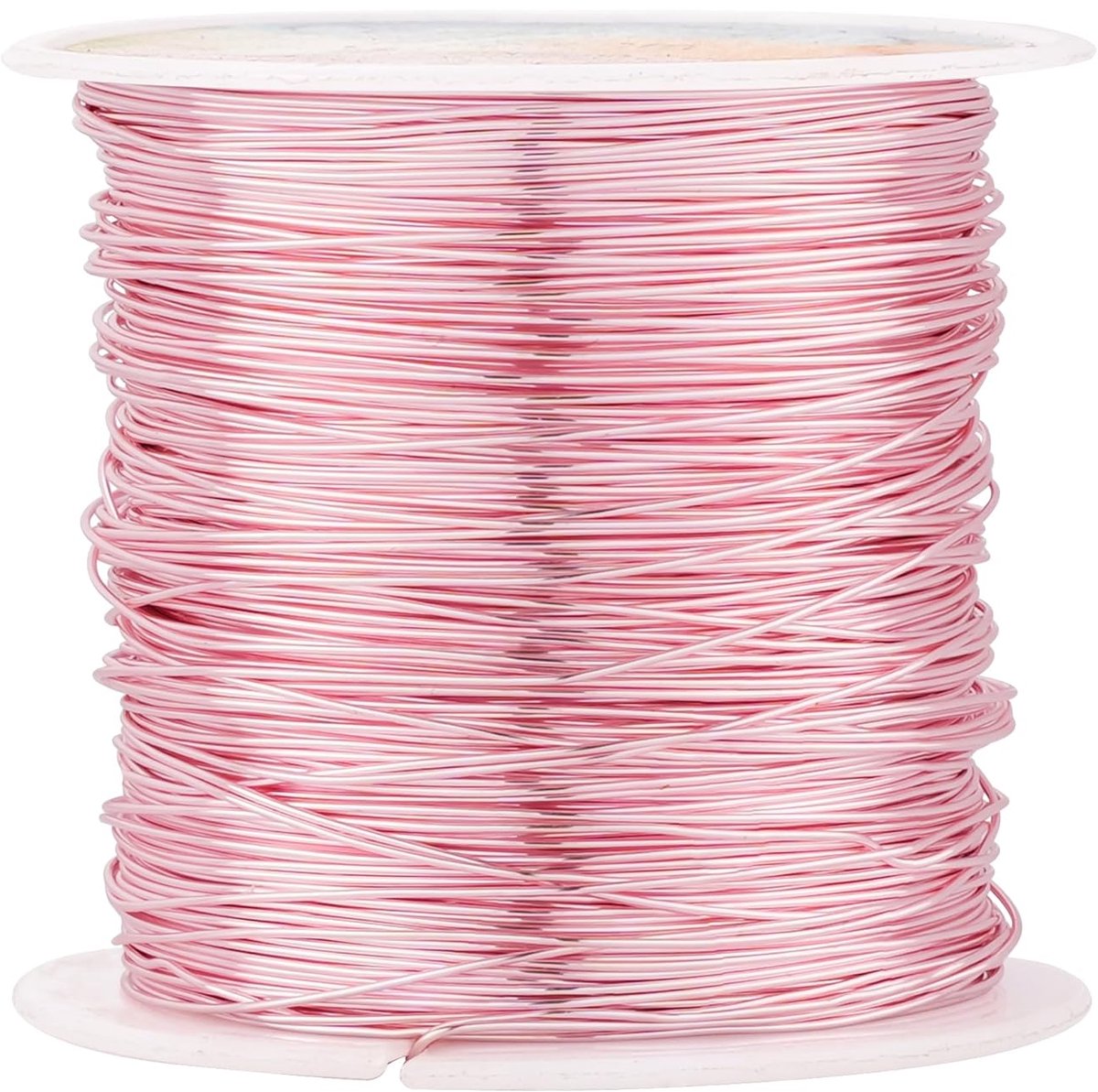 Draad, aanslagbestendig, 203 voet, dikte 24 gauge/0,5 mm, draden voor het maken van sieraden, spinnen en knutselen (roségoud) | Roségouden koperdraad voor het maken van sieraden, draden en knutselen