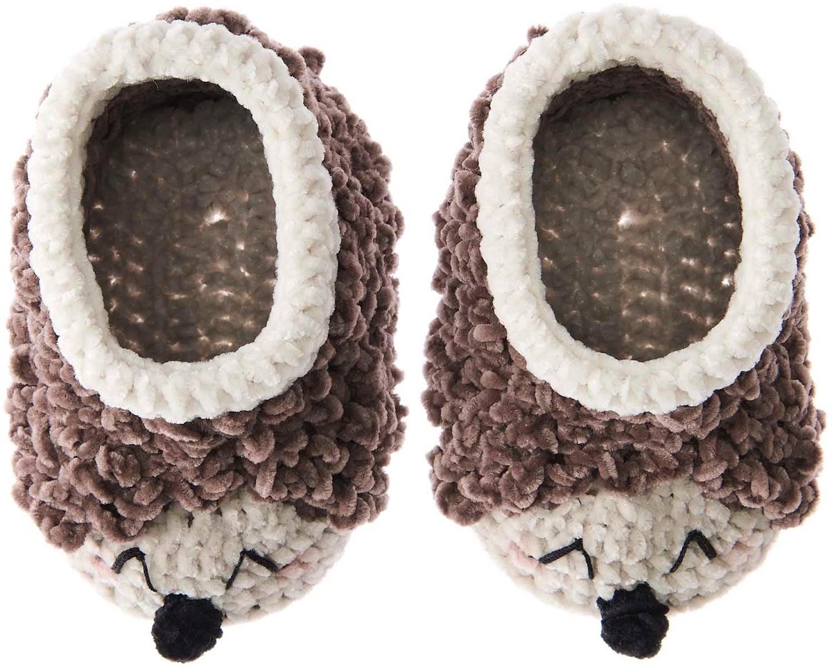 Häkelset "Baby Booties" Igel