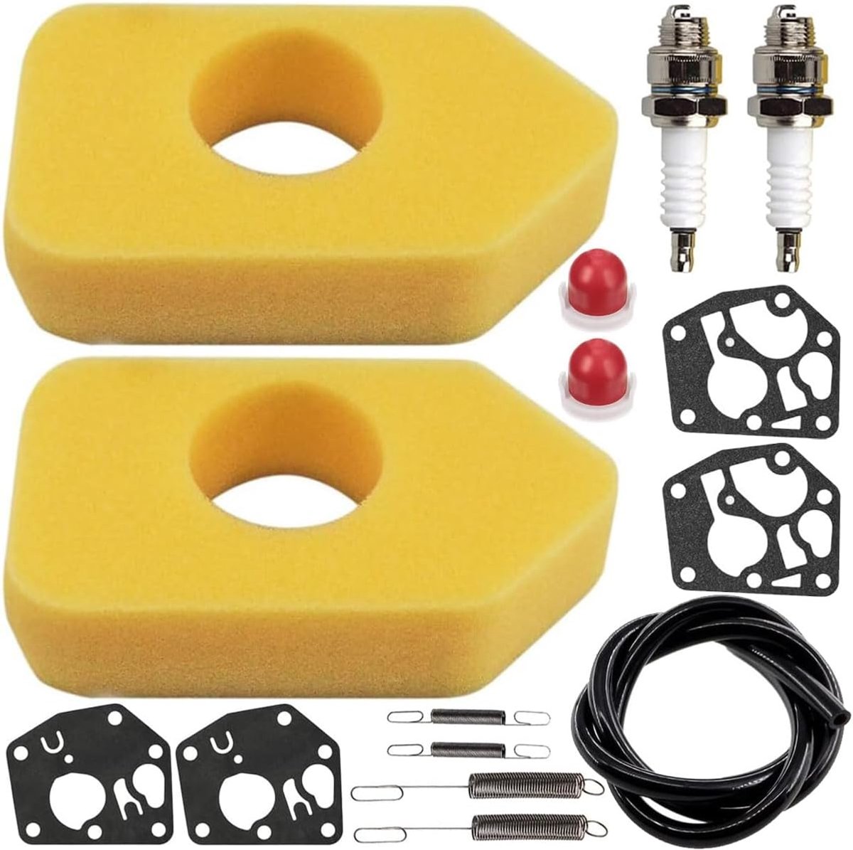 698369 Luchtfilter 795083 495770 Carburateur Membraan Pakking Gouverneur Veren Kits voor BS 3.5-4.5 HP Classic Sprint Quattro Motor 450 500 550 Serie 4216 5088 5099 Vervanging Grasmaaier
