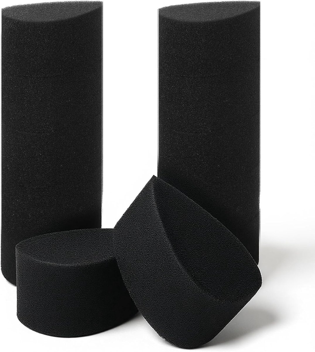 12 stuks ronde schilderspons, sponsborstelset, ronde sponskwast, ronde sponskwast, ronde sponskwasten, stippenkwastenset, synthetische sponzen voor doe-het-zelf schilderen, handwerk, keramiek