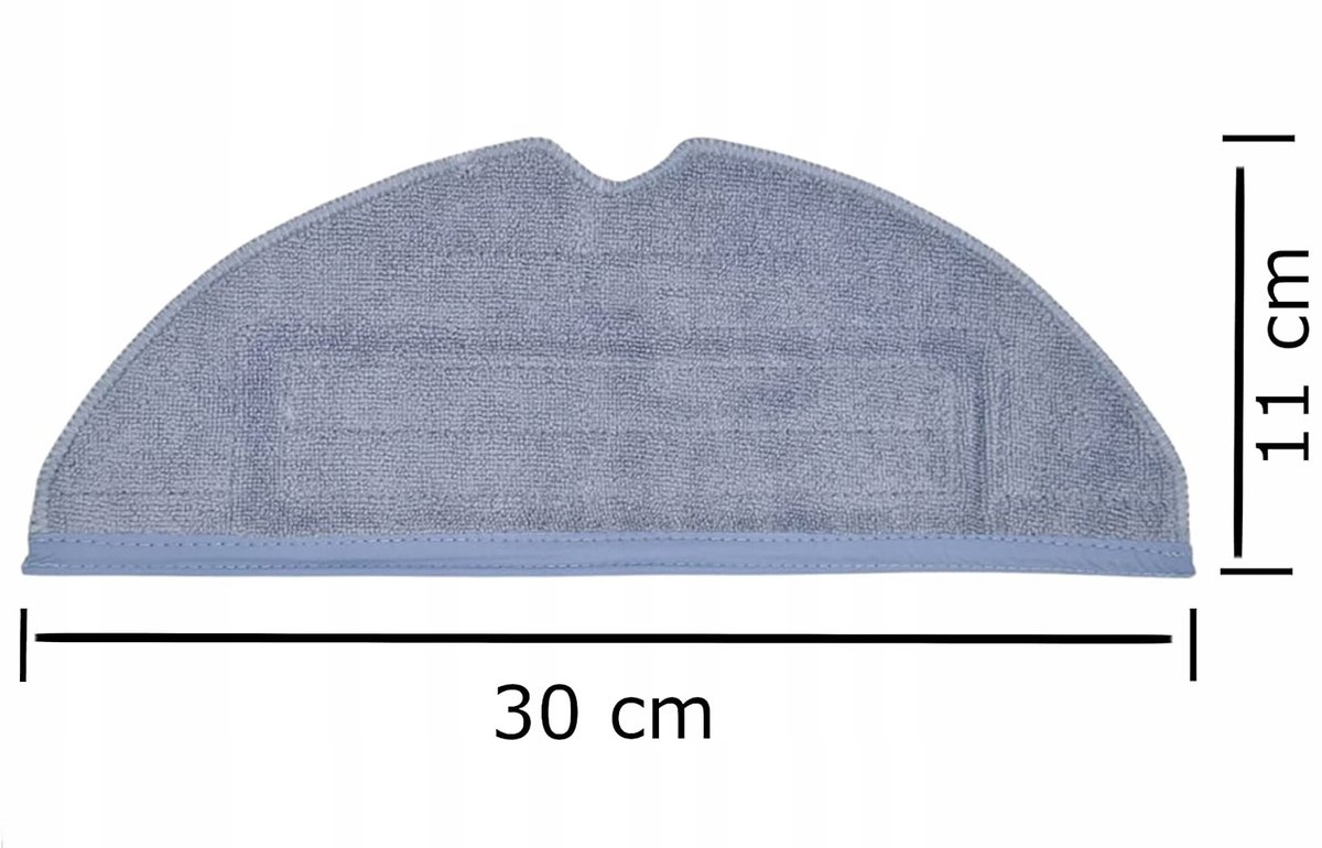 AreoSe - Dweilpads voor Roborock S7 / S7 max / S7 Plus/S8 - 8 stuks