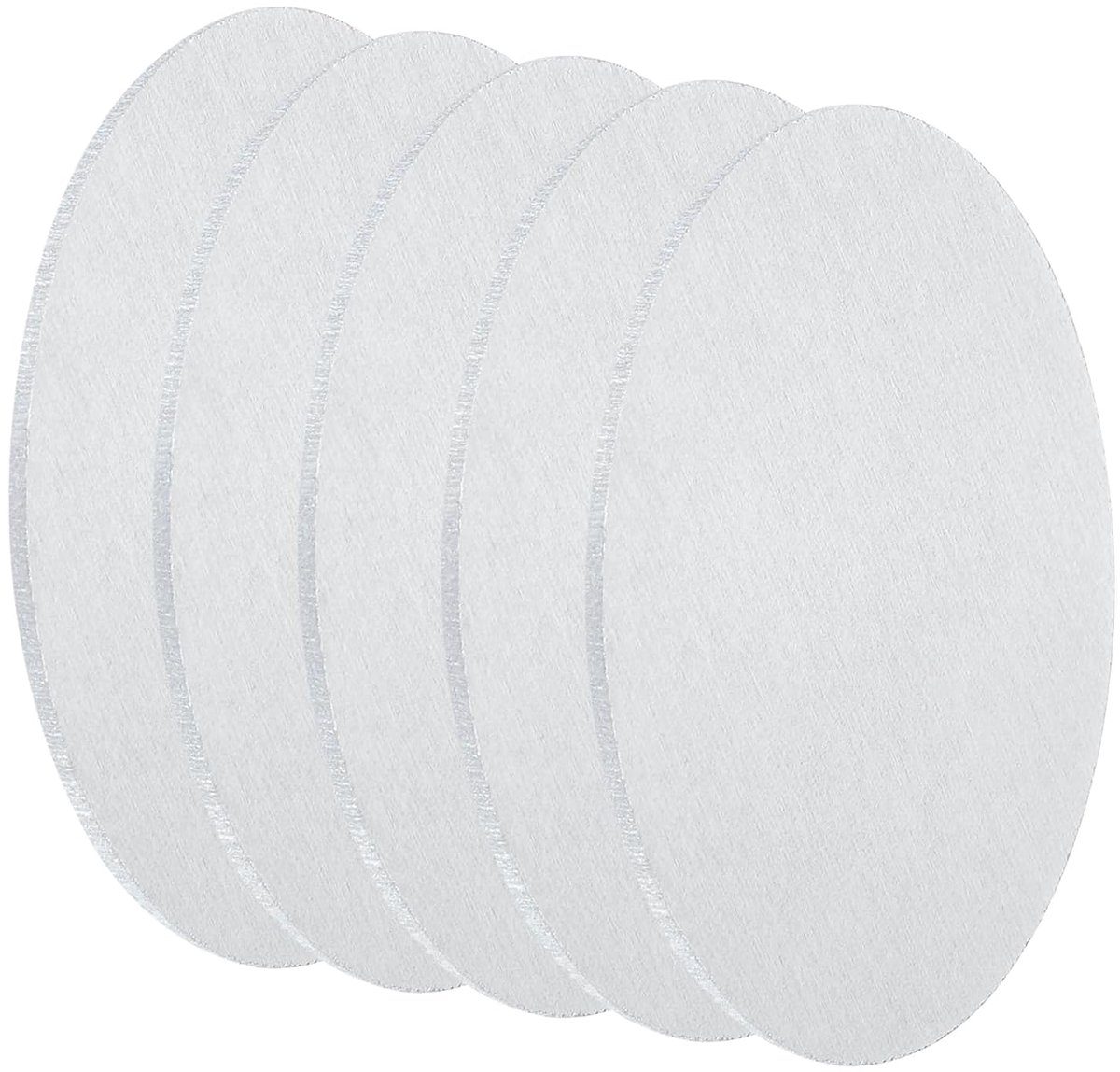 5 stuks Aluminium Schijven 50 mm Diameter 1 mm Dikte Ronde Platen 6061 Aluminium Cirkels Voor Metaal Reliëf
