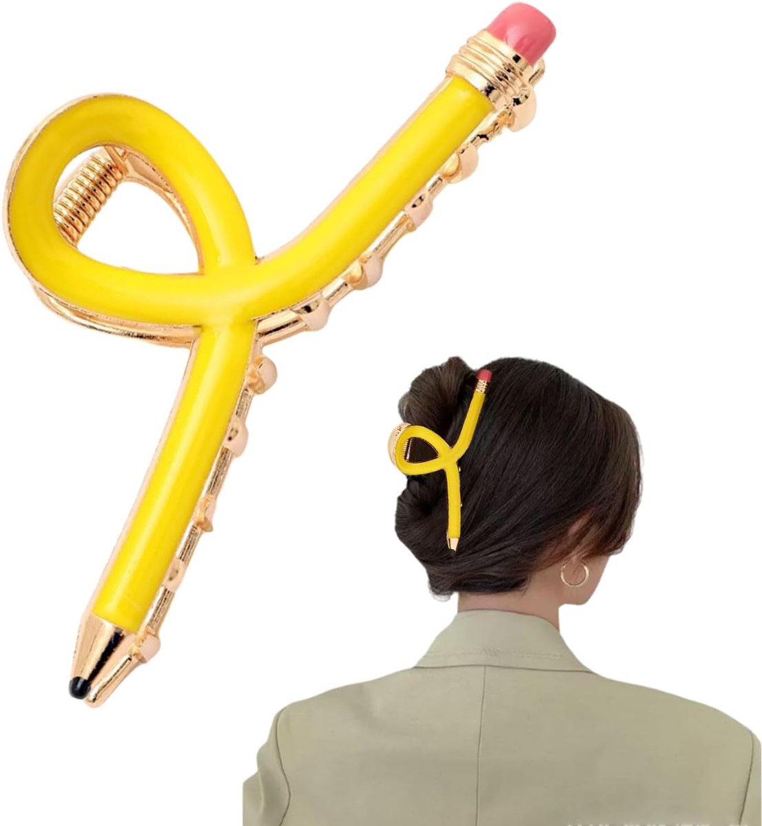 Klemmen, leraar-haarklemmen, dameshaarspelden, haarklemmen, antislip, voor vrouwen en meisjes (kleur B)