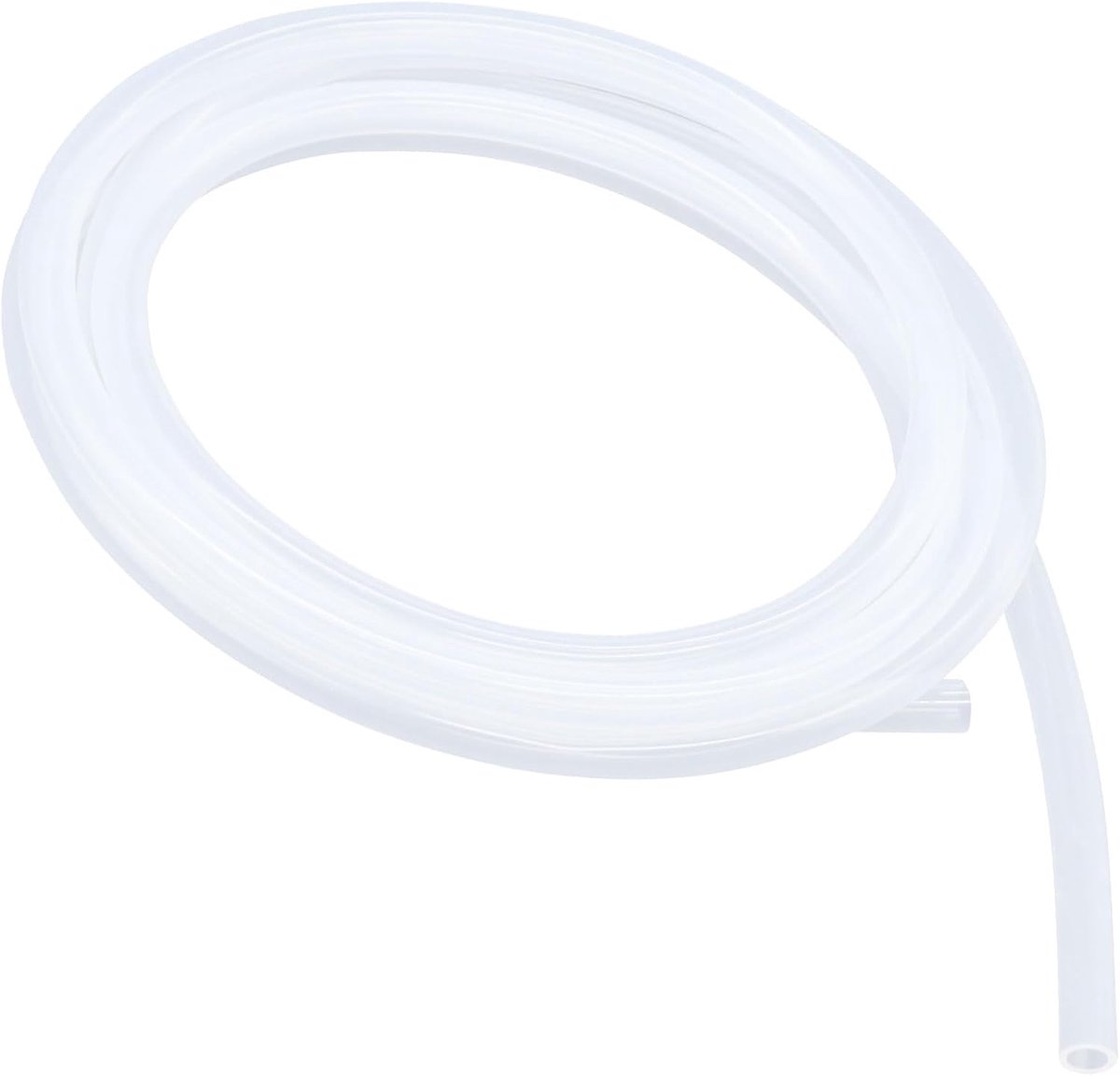 12,7 mm ID x 15,9 mm OD siliconen buis 2,5 m, heldere flexibele voedselveilige slang luchtwaterpijp voor pompoverdracht, aquarium