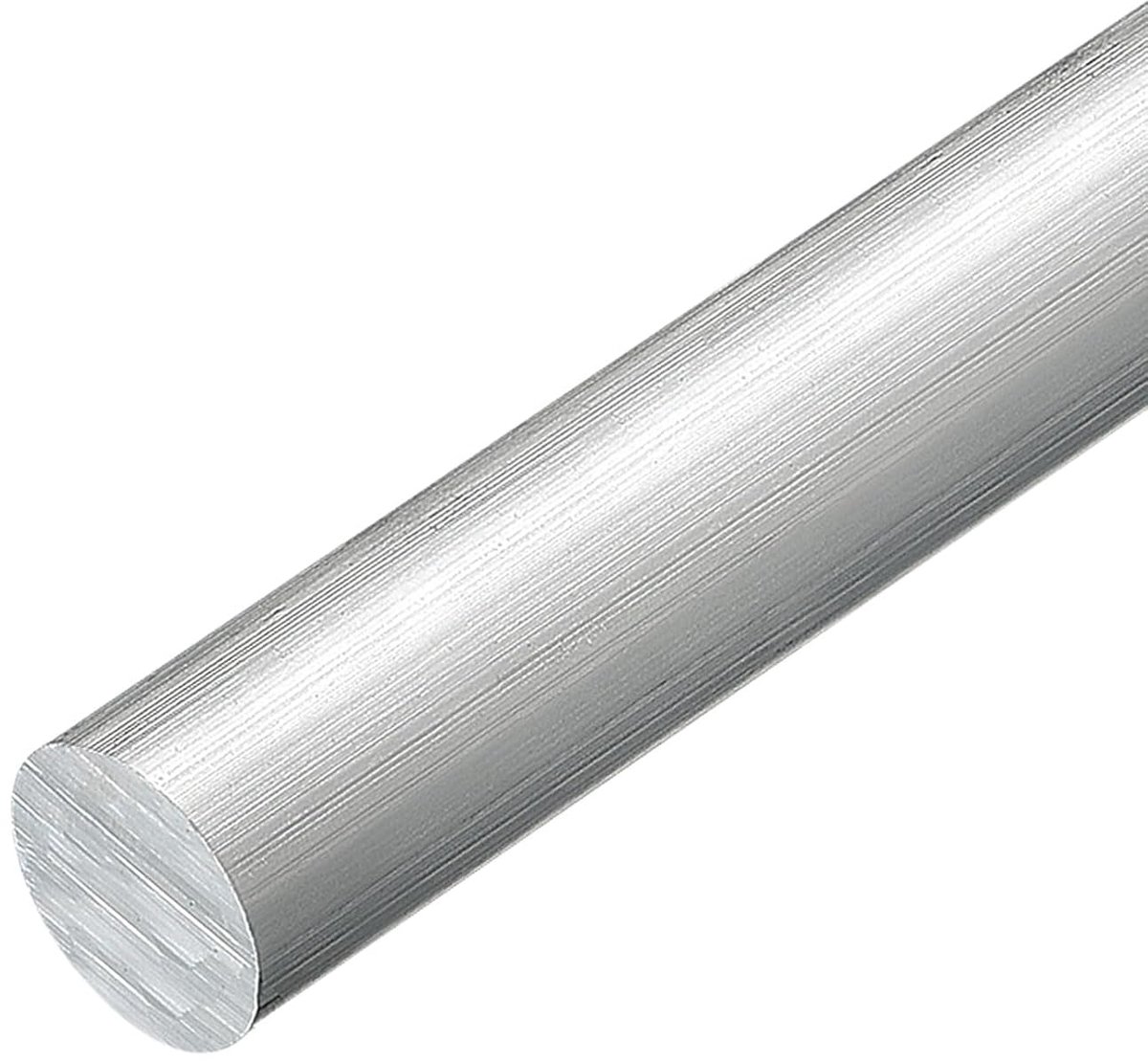 1 inch (25 mm) diameter ronde stang van aluminium 102 mm lengte 7075 ronde stang van aluminium volledige stang voor draaibank voor industriële bouw doe-het-zelf handwerk