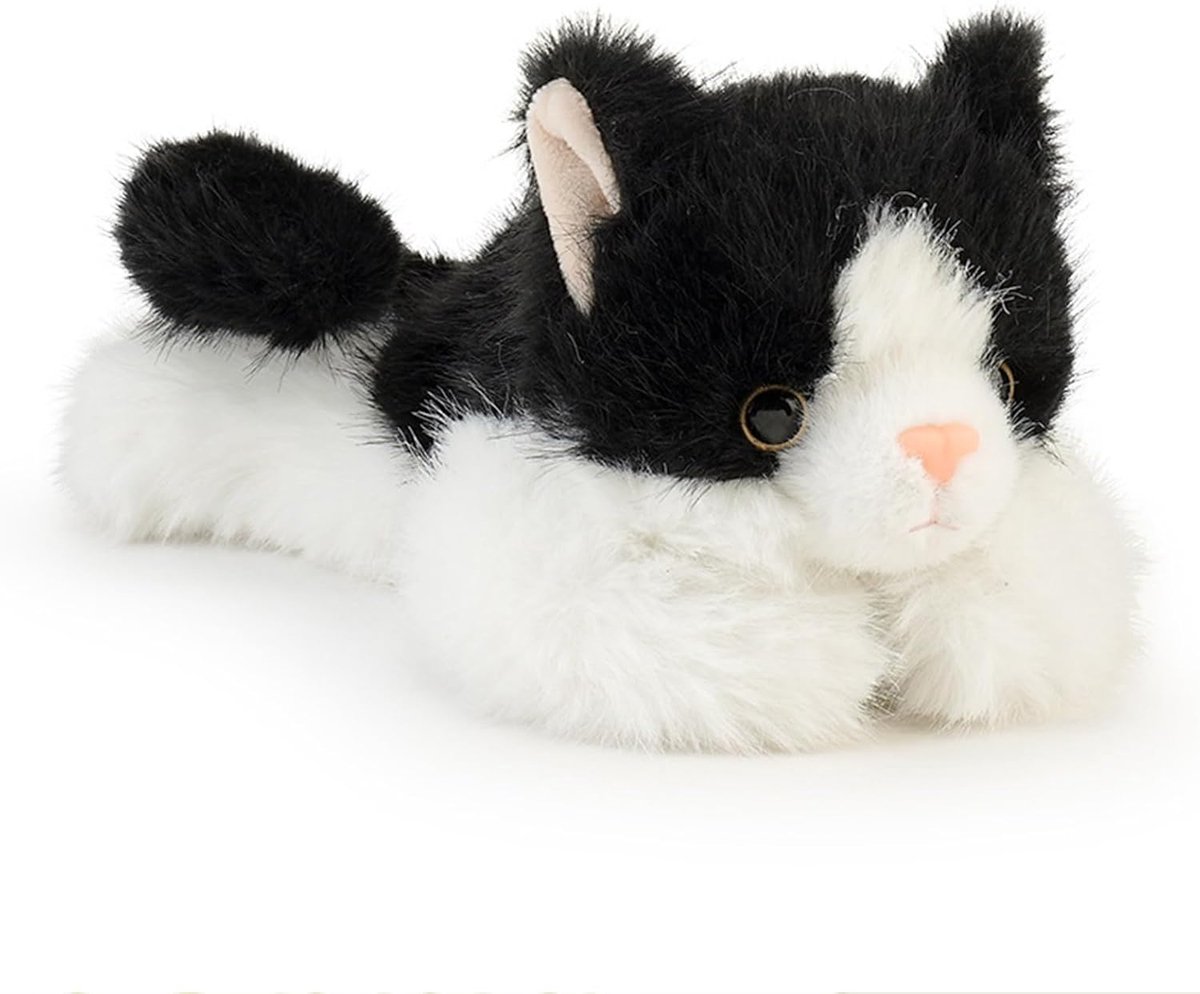 Kuscheltier Zoet Plushtier Kleine Plushtieren Geschenk Voor Kinderen Zwart Wit