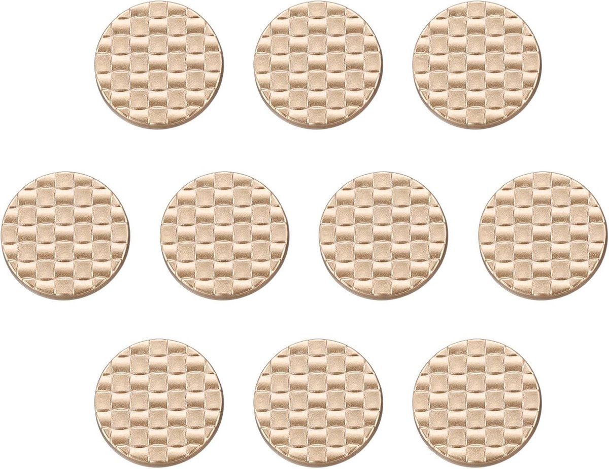 Knopenset, 25 mm zinklegering, schacht ruitpatroon, naaiknoppen, oogknopen, knutselknopen, vervangingsknoppen voor kleding, decoratie, doe-het-zelf accessoires, knopen