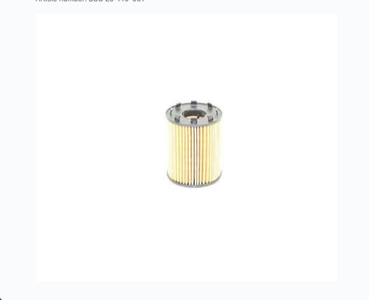 BSG Oliefilter 25-140-001 voor Fiat Albea Doblo Fiorino Grande Punto Linea Opel Astra H Combo Corsa D Suzuki Splash Swift 1.3 Multijet CDTI DDiS | OEM 73500049 | 71773176 | 68102241AA
