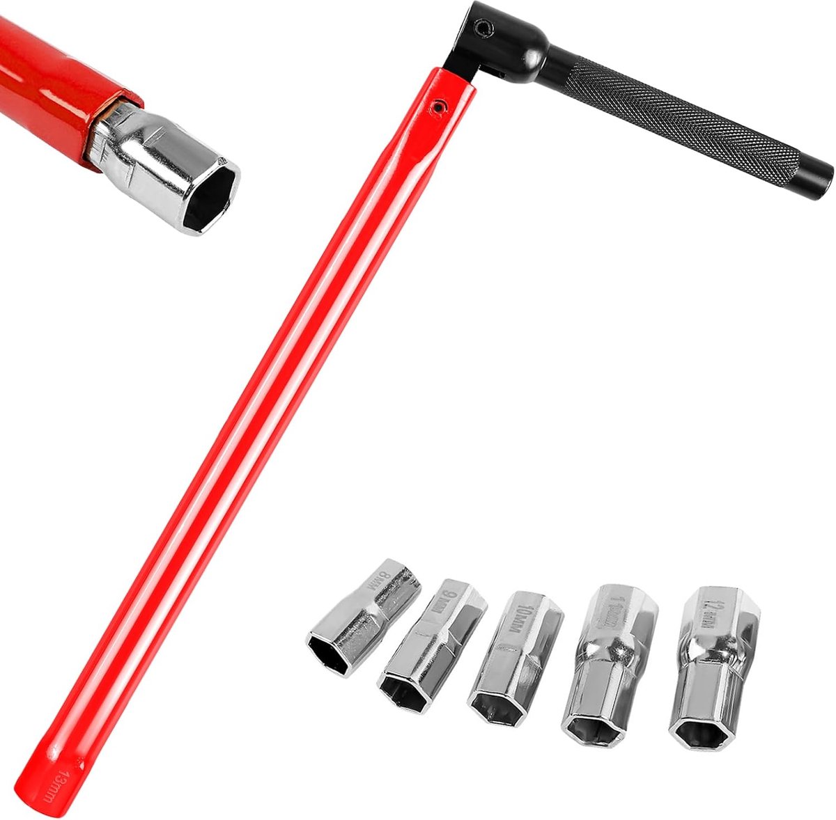kraansleutel, kwaliteitsstaal, 8-12 mm, kraansleutel, moersleutelset, kraan