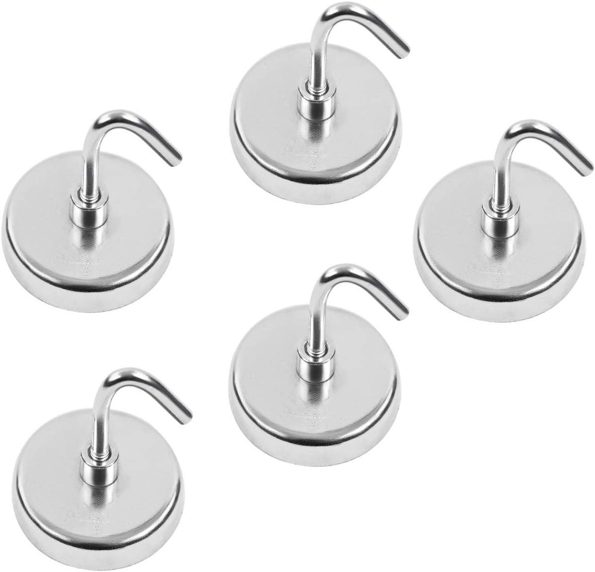 Magnetische haken, 35 mm, sterke magneet, gereedschapshouder voor keuken, kantoor, badkamer, garage, gereedschap