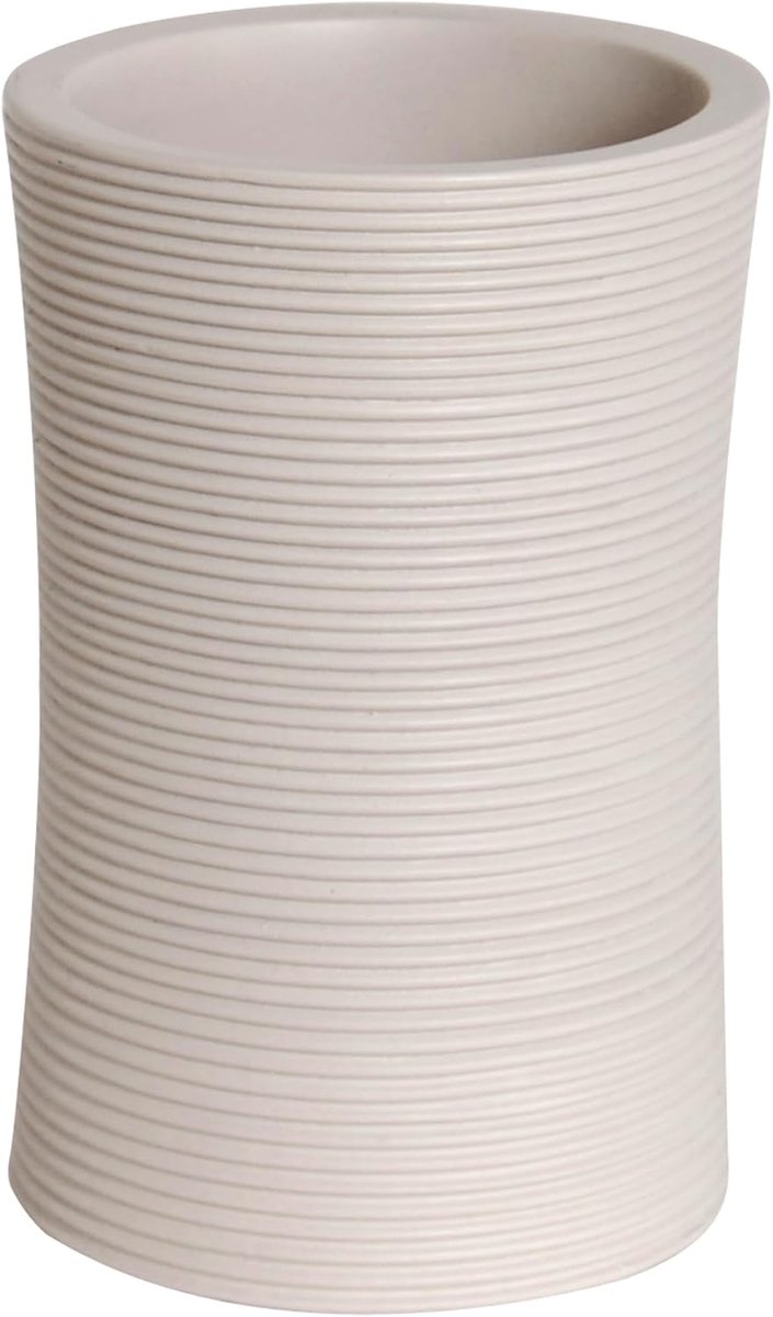 tandenborstelbeker, beige