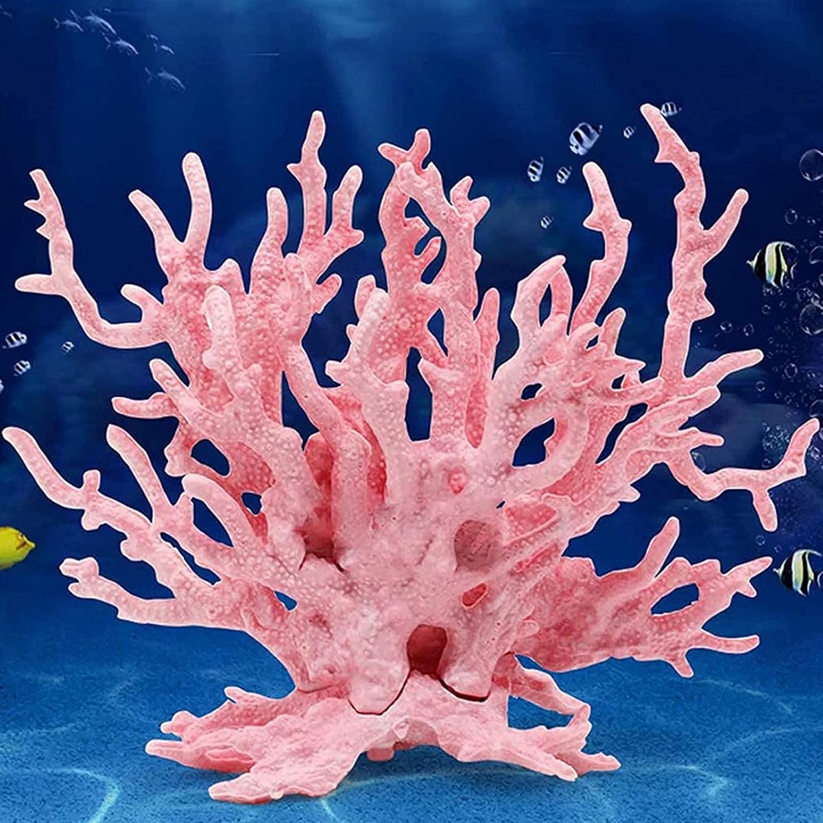 Koraalvis, kunststof koraal, kunsthars koraal aquarium, koraal aquarium, koraalversiering, decoratie, geschikt voor aquaria, tuinen, hotels