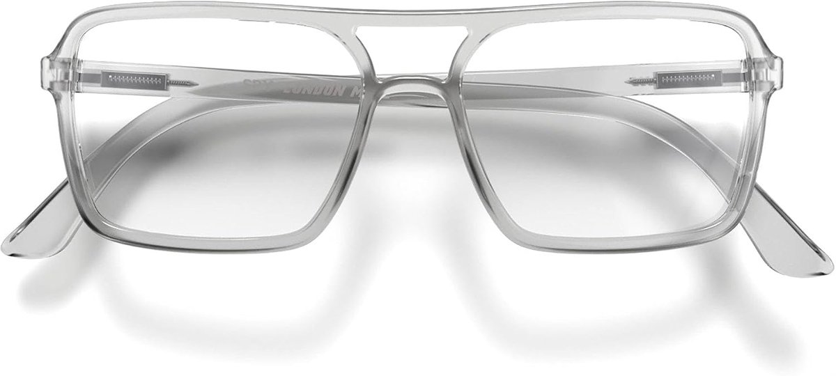 Mole® Spy leesbril | Coole vierkante lezers in pilotenstijl | Heren dames unisex | Veer scharnieren