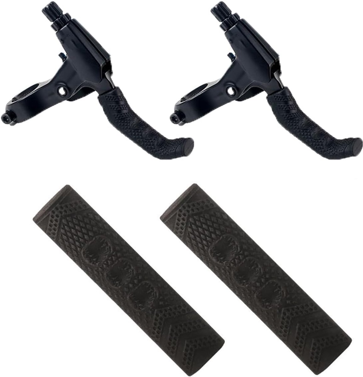 fiets remhendel cover, siliconen remhendel cover, remhendel beschermkap, rem handvat cover voor mountainbike, racefiets Zwart