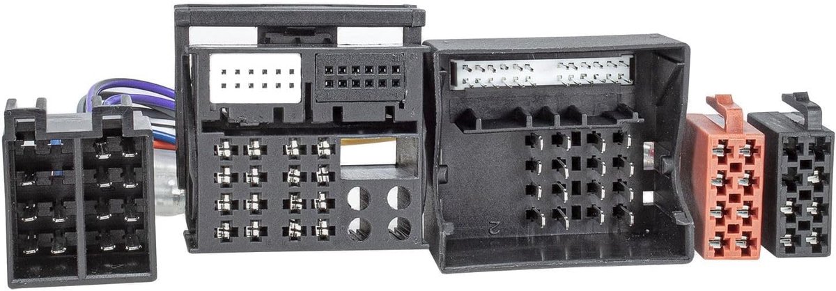 tomzz Audio 7315-005 T-kabel iso (40 kabel) geschikt voor Ford vanaf 2004 met Quadlock voor het voeden van handsfree-kit iso versterker voor thb Parrot Dabendorf i-sotec Match