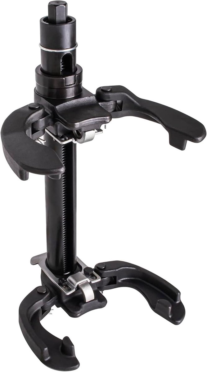 veerspanner, Universele auto verenspanner pers gereedschap met variabele veerarmen, Werkt met alle gangbare automerken