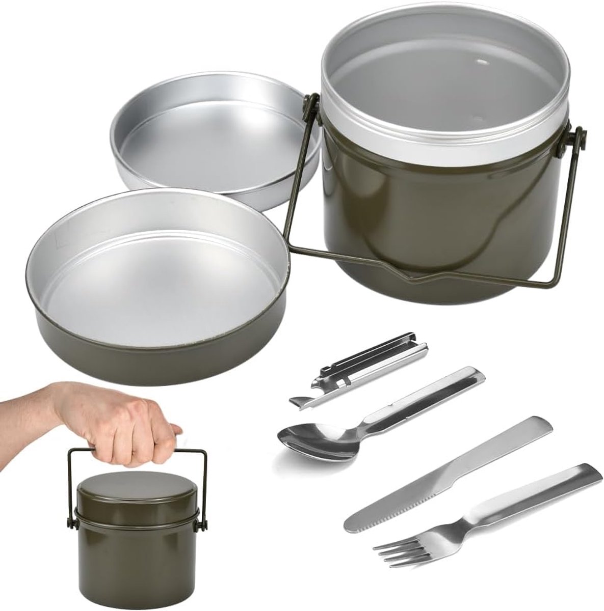 Emmer lunchbox in oude stijl
