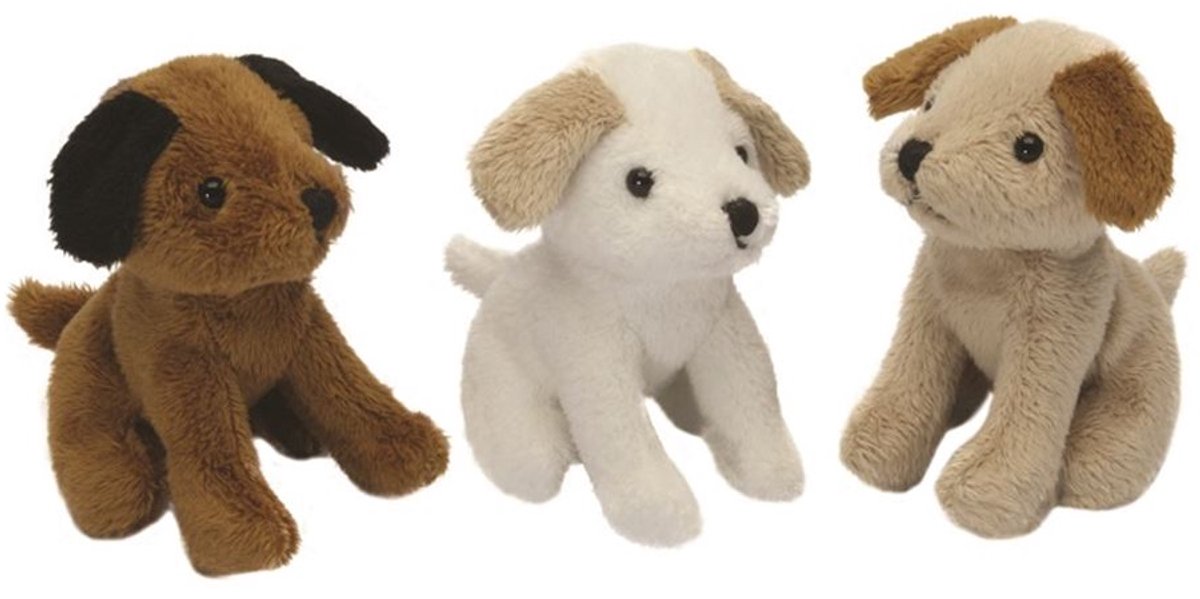 Living Nature knuffel Puppy Mini Buddies - pluche speelgoed.