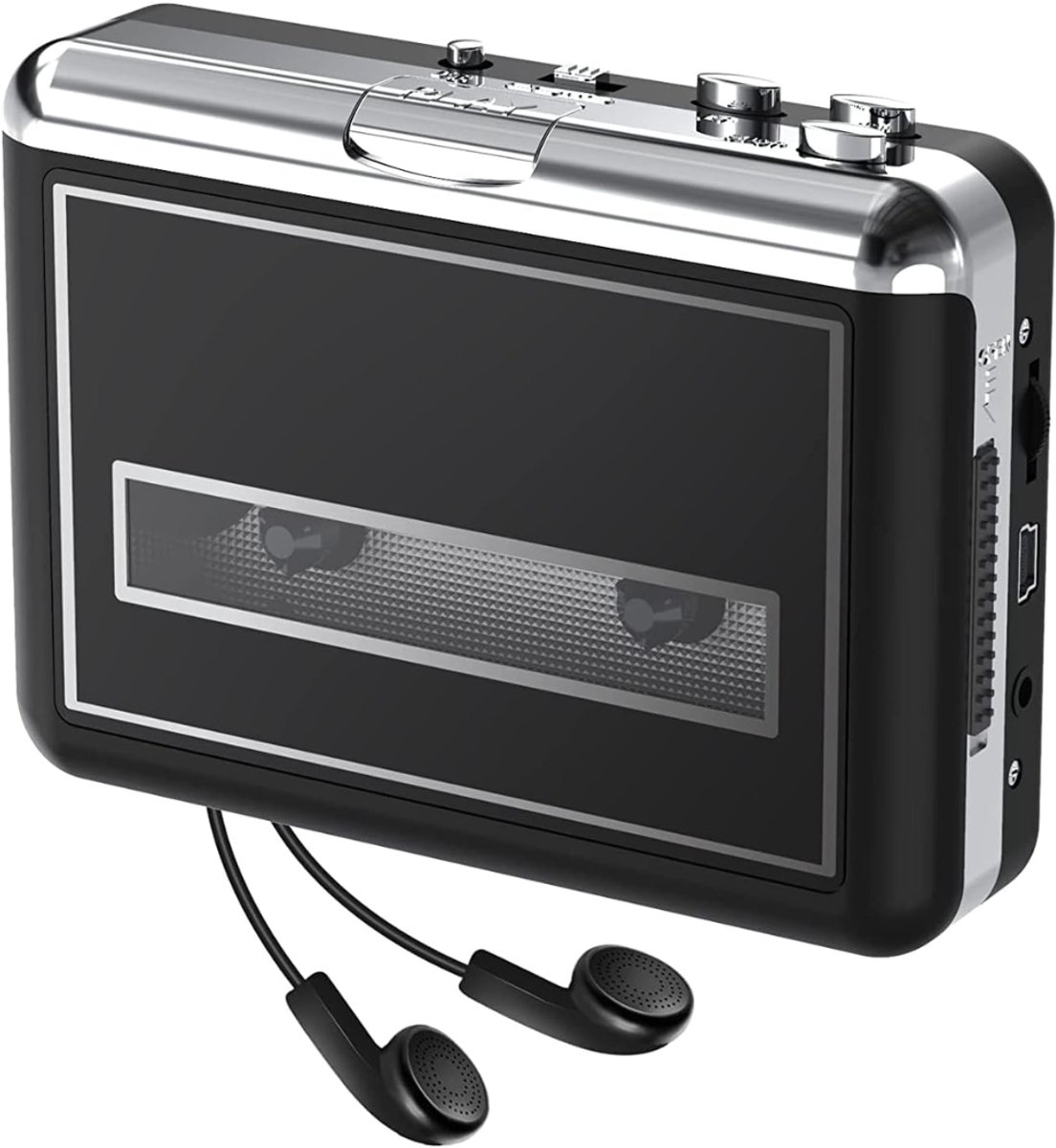SNJY® Walkman - Casette Speler - Cassette Recorder - Zwart