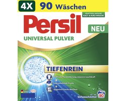 4 x Persil Professional Powder Universal - Wasmiddel - Voor Alle Kleuren Was - 90 Wasbeurten - Grootverpakking