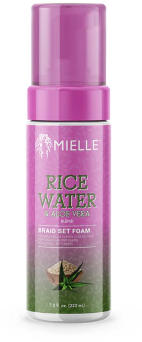 Mielle Organics Rice Water Braid Set Foam